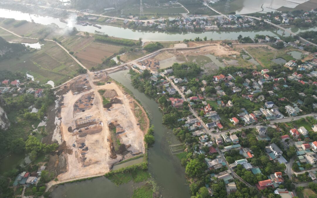 Cập nhật tiến độ mới nhất dự án Chine Riverside Hòa Bình